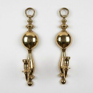 Vintage Syroco Gold Wall Sconces PAIR 4189 Neoclassical Hollywood Regency 1977